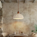 GobekUsa LED Pendant Lights for Modern Decor with Cement Wood Design