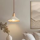 GobekUsa LED Pendant Lights for Modern Decor with Cement Wood Design