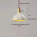 GobekUsa LED Pendant Lights for Modern Decor with Cement Wood Design