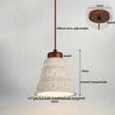 GobekUsa LED Pendant Lights for Modern Decor with Cement Wood Design