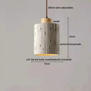 GobekUsa LED Pendant Lights for Modern Decor with Cement Wood Design
