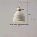 GobekUsa LED Pendant Lights for Modern Decor with Cement Wood Design