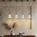 GobekUsa LED Pendant Lights for Modern Decor with Cement Wood Design