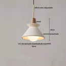 GobekUsa LED Pendant Lights for Modern Decor with Cement Wood Design