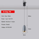GobekUsa LED Pendant Lights: Modern Chandeliers for Bedroom, Kitchen, and Bathroom