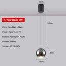 GobekUsa LED Pendant Lights: Modern Chandeliers for Bedroom, Kitchen, and Bathroom