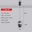 GobekUsa LED Pendant Lights: Modern Chandeliers for Bedroom, Kitchen, and Bathroom