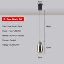 GobekUsa LED Pendant Lights: Modern Chandeliers for Bedroom, Kitchen, and Bathroom