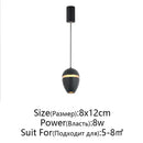 GobekUsa LED Pendant Lights: Modern Circular Ceiling Lamps for Bedside, Restaurant, and Bar counters