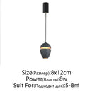GobekUsa LED Pendant Lights: Modern Circular Ceiling Lamps for Bedside, Restaurant, and Bar counters