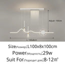 GobekUsa LED Pendant Lights Modern Hanging Lamp Dining Kitchen Island Decor