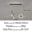 GobekUsa LED Pendant Lights Modern Hanging Lamp Dining Kitchen Island Decor