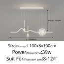 GobekUsa LED Pendant Lights Modern Hanging Lamp Dining Kitchen Island Decor
