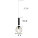 GobekUsa LED Pendant Lights Modern Hanging Lamp for Dining Room and Bar