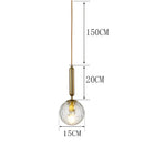 GobekUsa LED Pendant Lights Modern Hanging Lamp for Dining Room and Bar