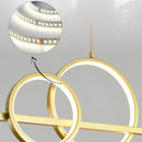 GobekUsa LED Pendant Lights: Modern Minimalist Chandelier with Remote Control, Ideal for Kitchen, Dining, Office