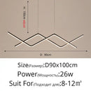 GobekUsa LED Pendant Lights: Modern, Remote-Control, Cord Hanging, for Study, Kitchen, Living Room