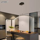 GobekUsa LED Pendant Lights: Modern, Remote-Control, Cord Hanging, for Study, Kitchen, Living Room