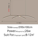 GobekUsa LED Pendant Lights: Modern, Remote-Control, Cord Hanging, for Study, Kitchen, Living Room