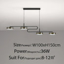 GobekUsa LED Pendant Lights: Remote Controlled Modern Lighting for Home Décor