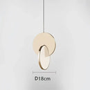 GobekUsa LED Pendant Lights Round Ring Lamp for Home Decoration