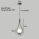 GobekUsa LED Pendant Lights with G9 Bulb for Indoor Chandelier