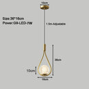 GobekUsa LED Pendant Lights with G9 Bulb for Indoor Chandelier