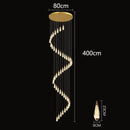 GobekUsa LED Pendant Staircase Chandeliers for Living Room - Modern Indoor Lighting