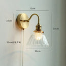 GobekUsa LED Petal Wall Sconce Modern Nordic Style Pull Chain Switch Stair Mirror Light