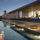 GobekUsa LED Pillar Top Courtyard Light - Waterproof Outdoor Street Fence Cap Post Light