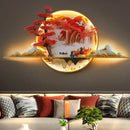 GobekUsa LED Pine Landscape Wall Light for Home Decor
