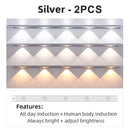 Ultra thin silver motion sensor cabinet light kitchen led strip by Decorbites
