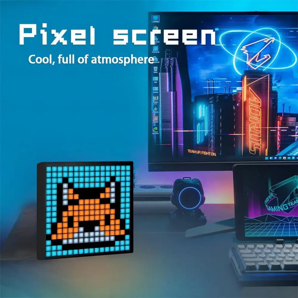 GobekUsa LED Pixel Display: Bluetooth App Control for Gaming Room Decor & Animation Frame, photo 4 of 8