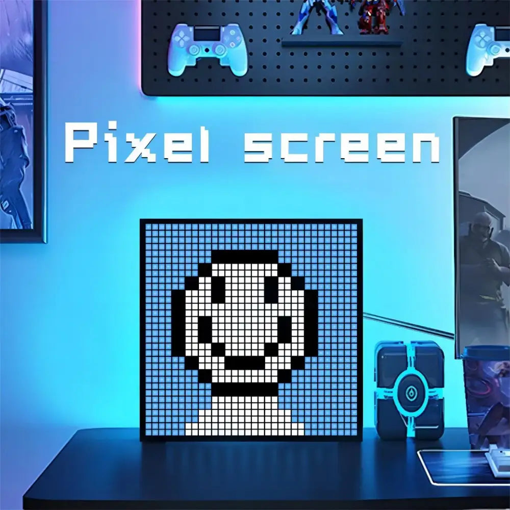 GobekUsa LED Pixel Display: Bluetooth App Control for Gaming Room Decor & Animation Frame
