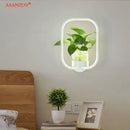GobekUsa LED Plant Wall Lamps: Modern Creative Home Decor Lighting Fixtures