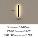 GobekUsa LED Porch Lights | Modern Outdoor Black Lamps for Living Room & Bedroom