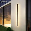 GobekUsa LED Porch Lights | Modern Outdoor Black Lamps for Living Room & Bedroom