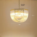 GobekUsa LED Postmodern Gold Silver Chandelier Lighting for Foyer