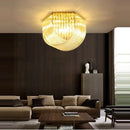 GobekUsa LED Postmodern Gold Silver Chandelier Lighting for Foyer