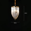 GobekUsa LED Postmodern Gold Silver Chandelier Lighting for Foyer