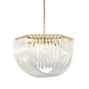 GobekUsa LED Postmodern Gold Silver Chandelier Lighting for Foyer