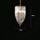 GobekUsa LED Postmodern Gold Silver Chandelier Lighting for Foyer