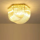 GobekUsa LED Postmodern Gold Silver Chandelier Lighting for Foyer