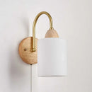GobekUsa LED Pull Chain Wall Lights for Bedroom Decor