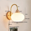 GobekUsa LED Pull Chain Wall Lights for Bedroom Decor