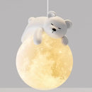 GobekUsa LED Rabbit Chandelier Pendant Light for Home Decoration Living Room Bedroom