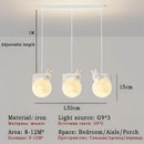 GobekUsa LED Rabbit Chandelier Pendant Light for Home Decoration Living Room Bedroom