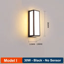 GobekUsa LED Radar Induction Wall Lamp for Hotel Garden, Modern Balcony Lights