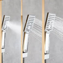 GobekUsa LED Rain Shower Column Tower with Digital Screen and Massage Jets