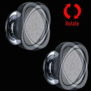 GobekUsa LED Rain Shower System with Swivel Massage Jet and Bidet Sprayer